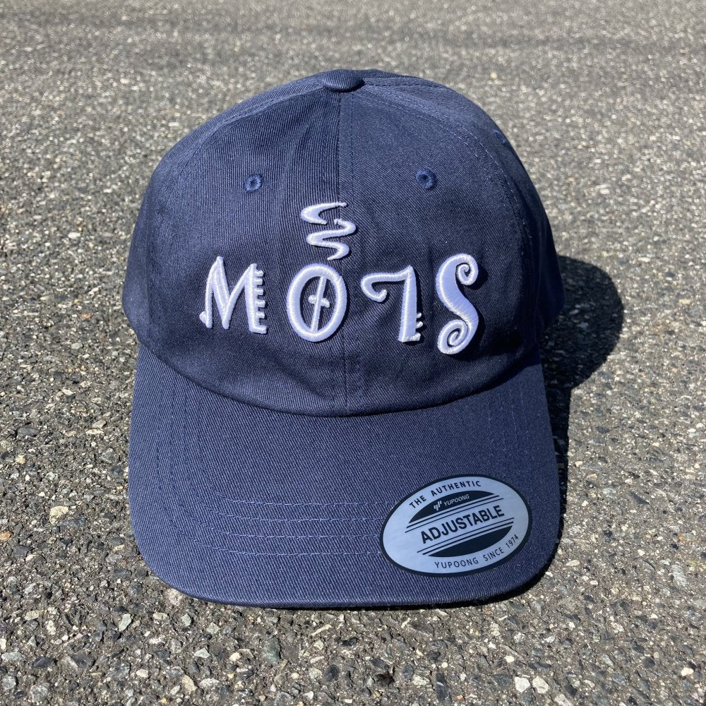 【限定生産在庫限り】SlowCoffeeオリジナルCAP<ネイビー×ホワイト SLOW>