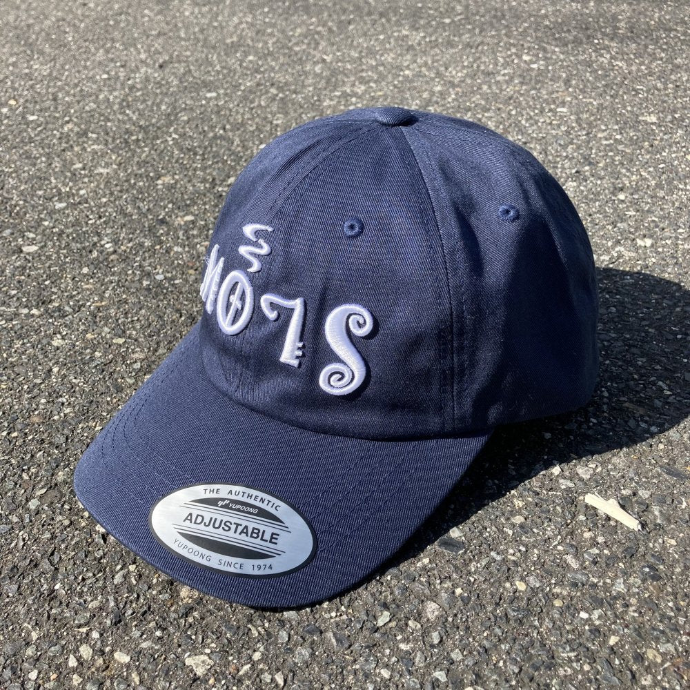 【限定生産在庫限り】SlowCoffeeオリジナルCAP<ネイビー×ホワイト SLOW>