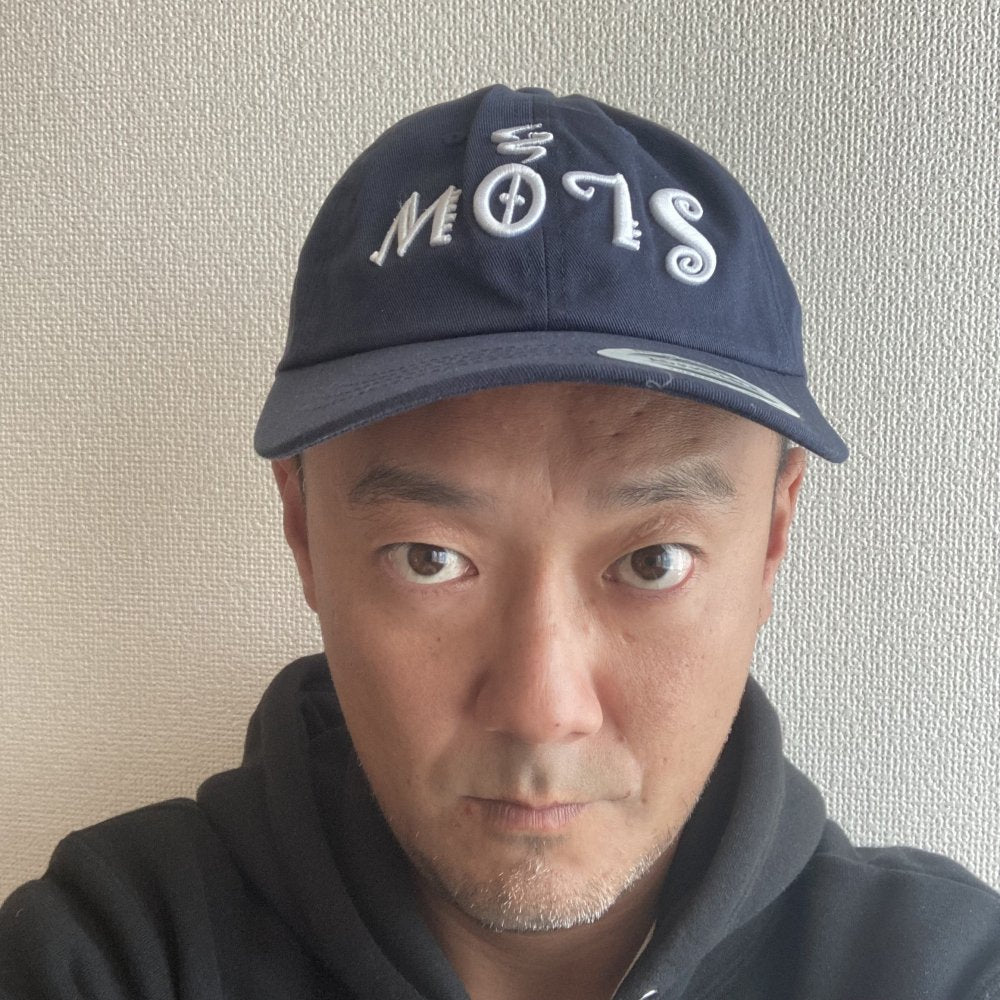【限定生産在庫限り】SlowCoffeeオリジナルCAP<ネイビー×ホワイト SLOW>