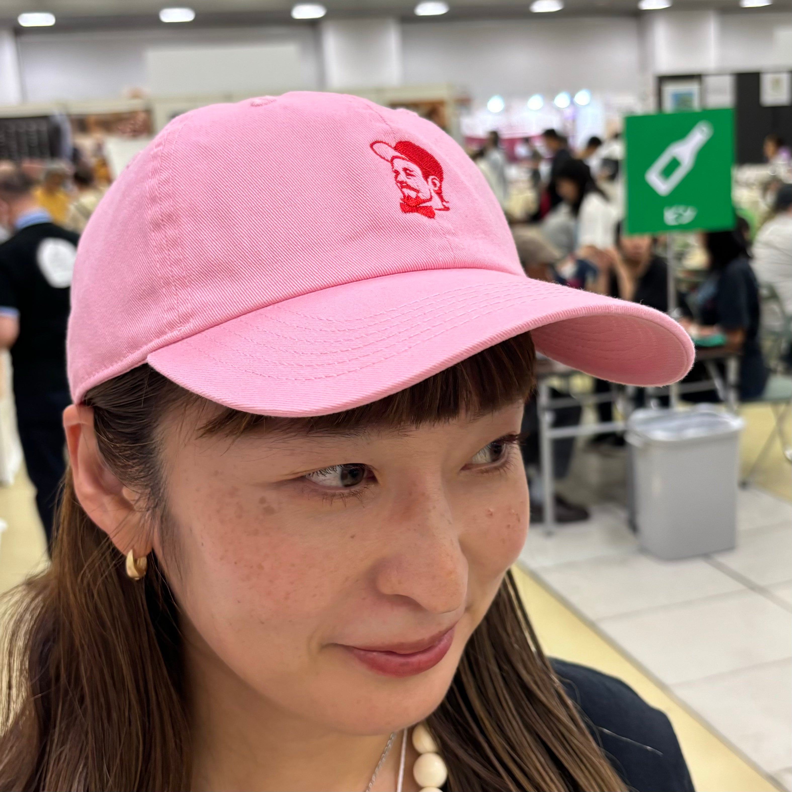 24thCAP<br>ピンク・Red(赤)<br>スローオヤジ<br>Baseball Low Cap