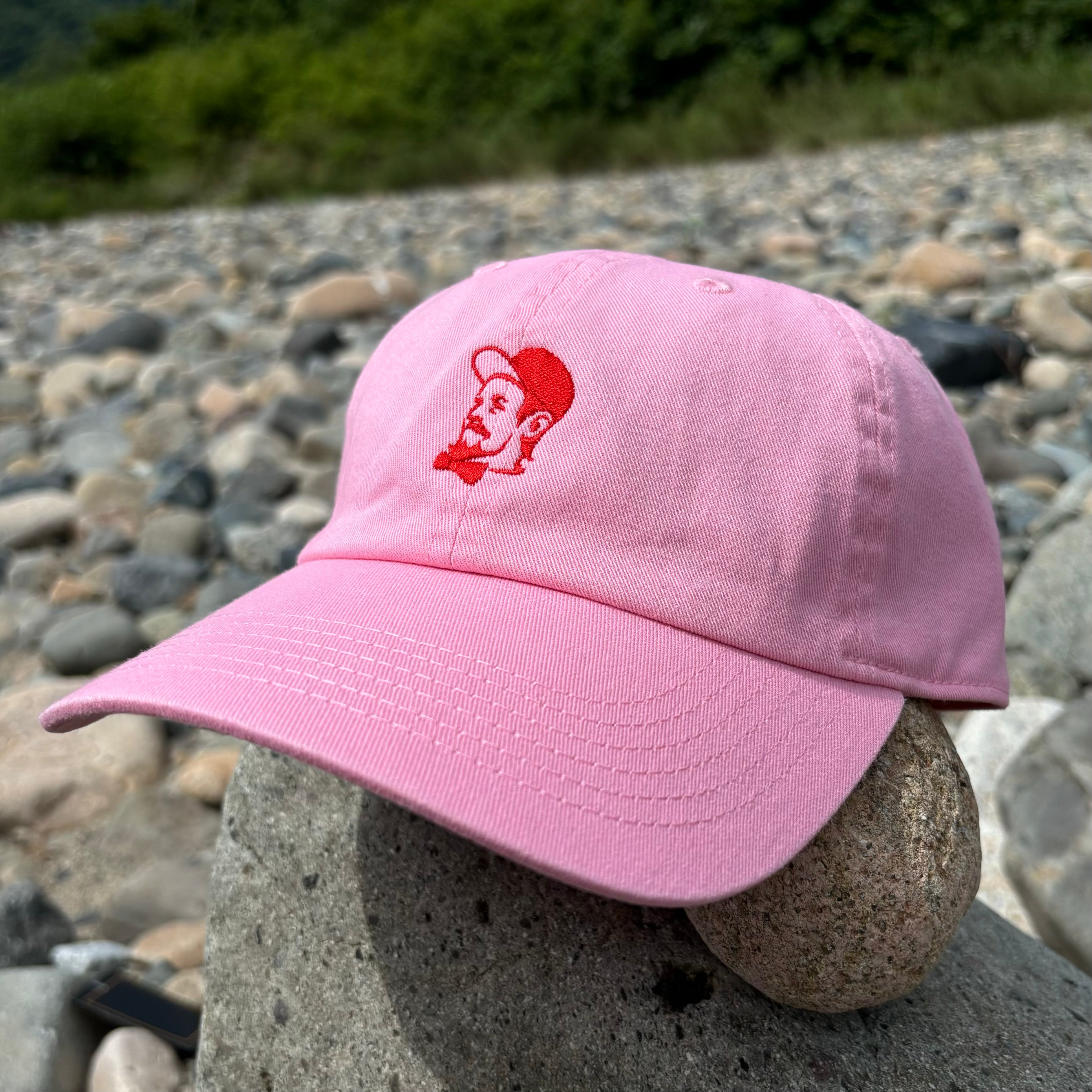 24thCAP<br>ピンク・Red(赤)<br>スローオヤジ<br>Baseball Low Cap
