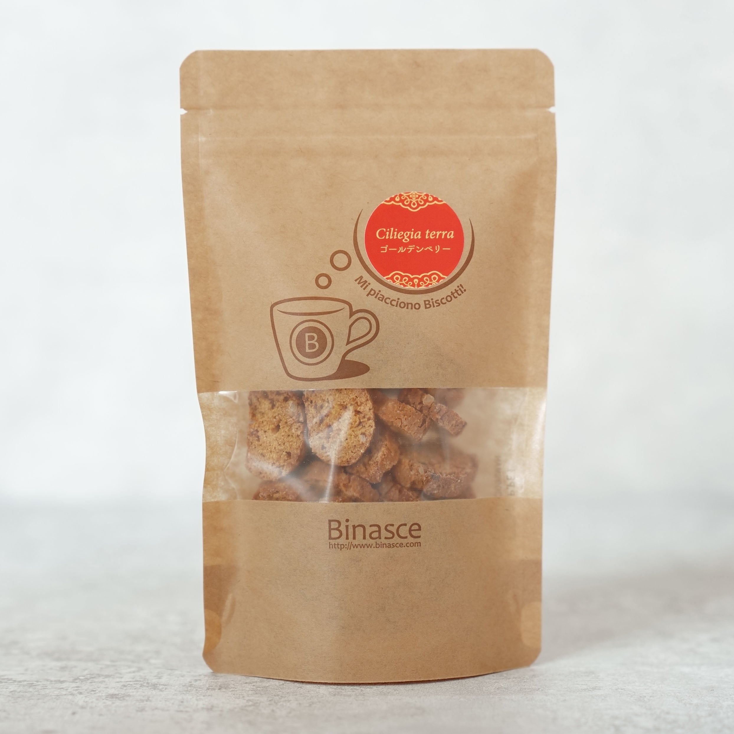 ビスコッティ(ゴールデンベリー)Biscotti di Ciliegia terra 70g