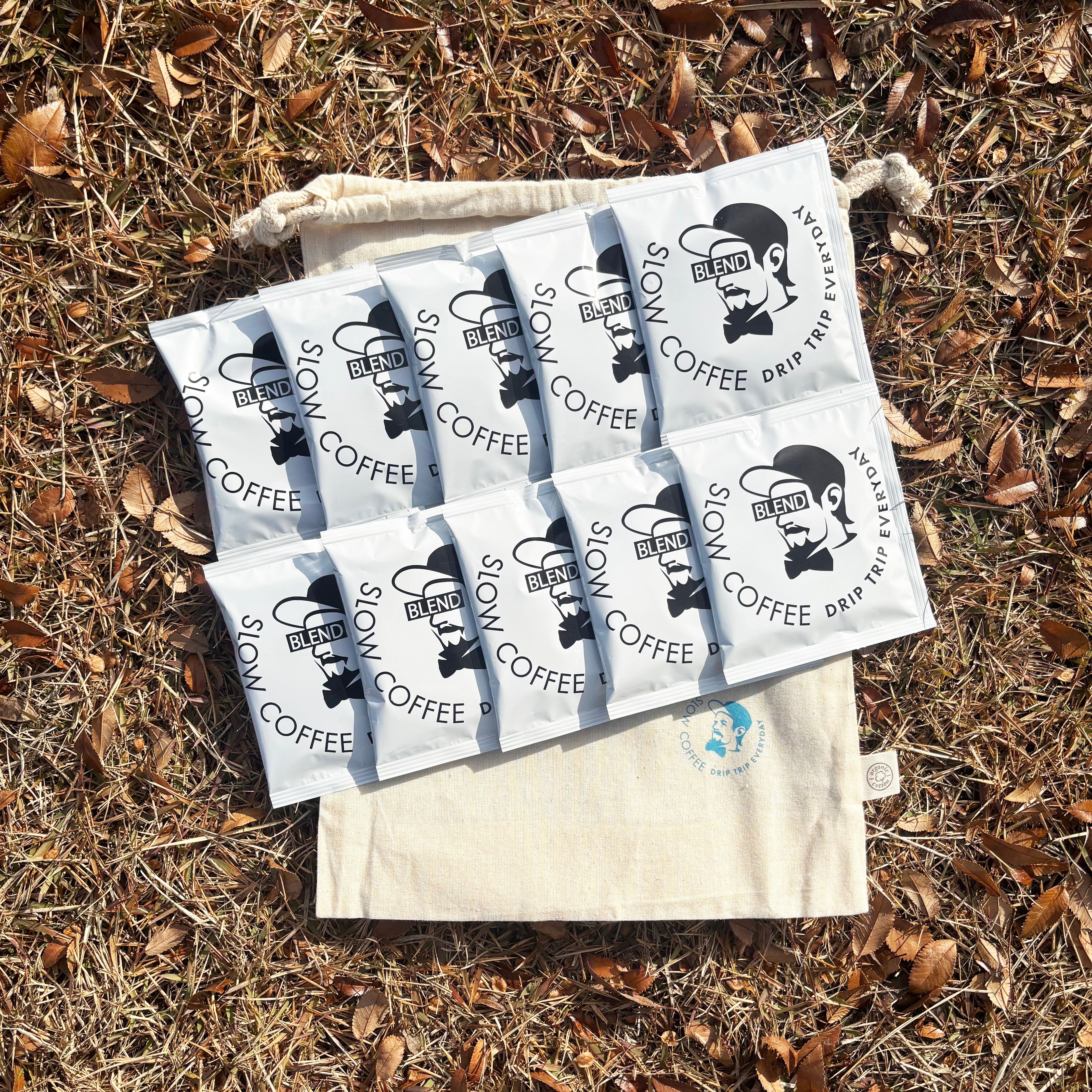 ドリップバッグ10個　巾着ギフトセット　３種