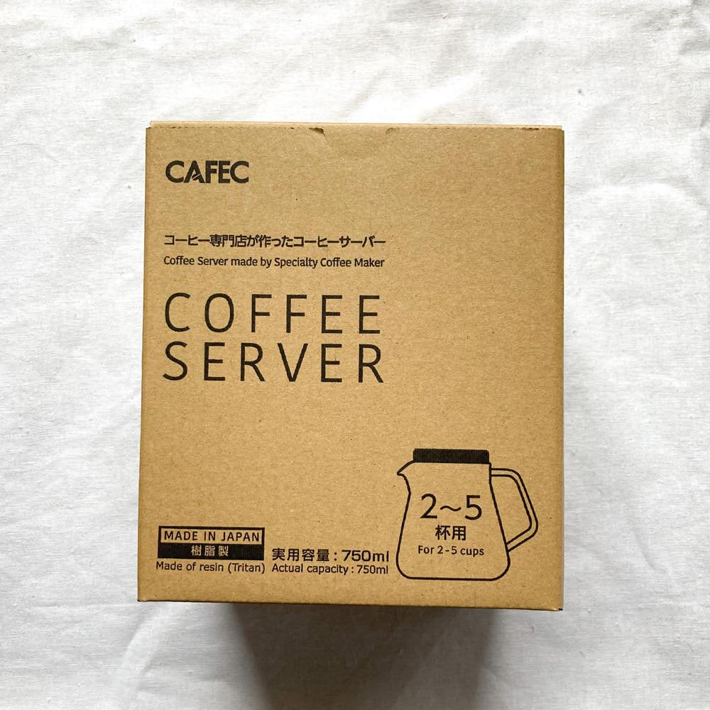 樹脂製コーヒーサーバー 750ml〈2～5杯用〉TCS-750