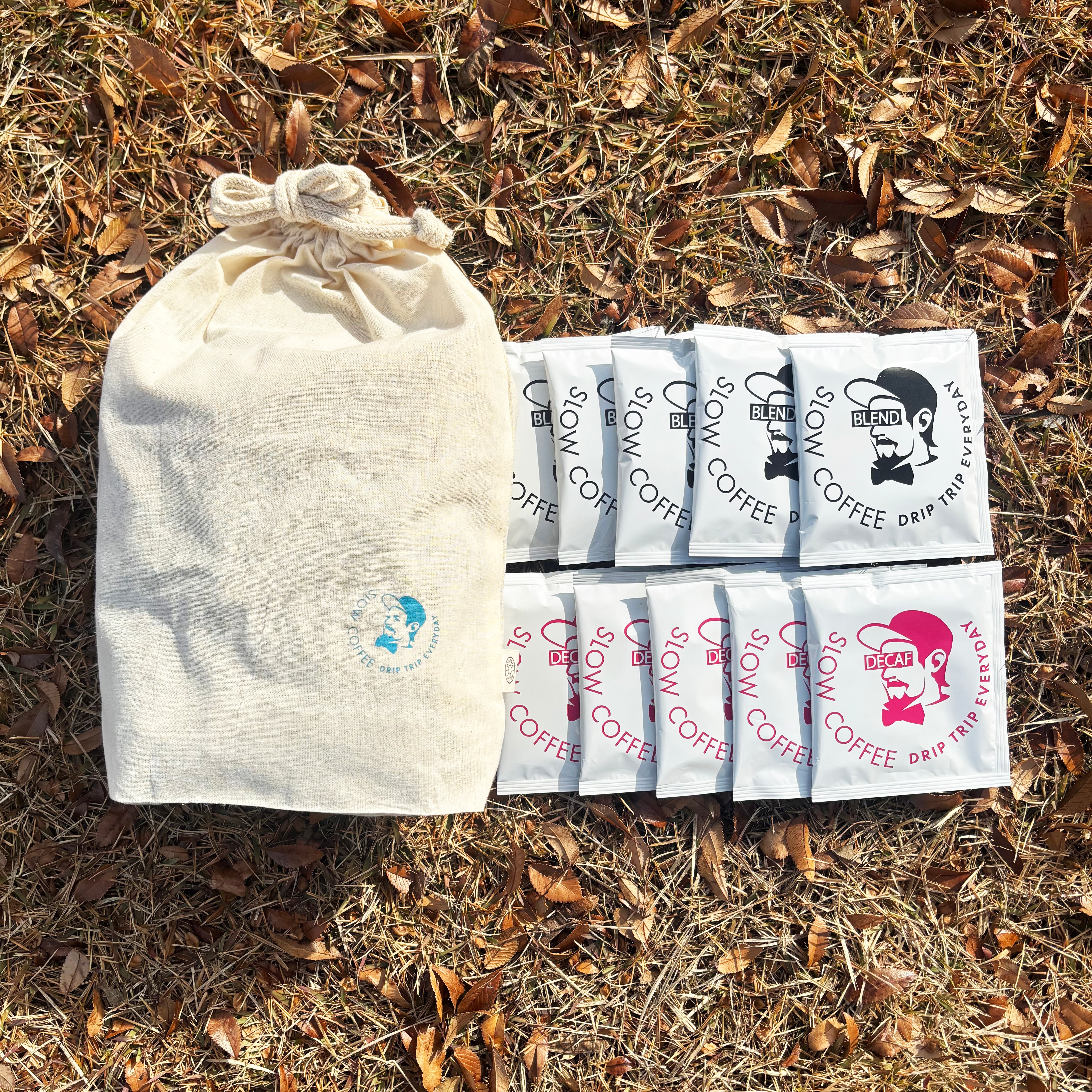 ドリップバッグ10個　巾着ギフトセット　３種